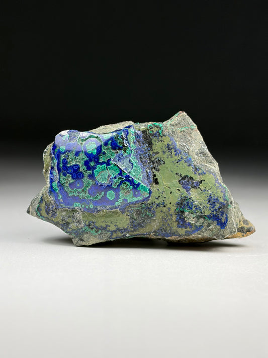Azurite w/ Malachite