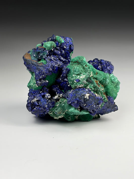 Azurite w/ Malachite