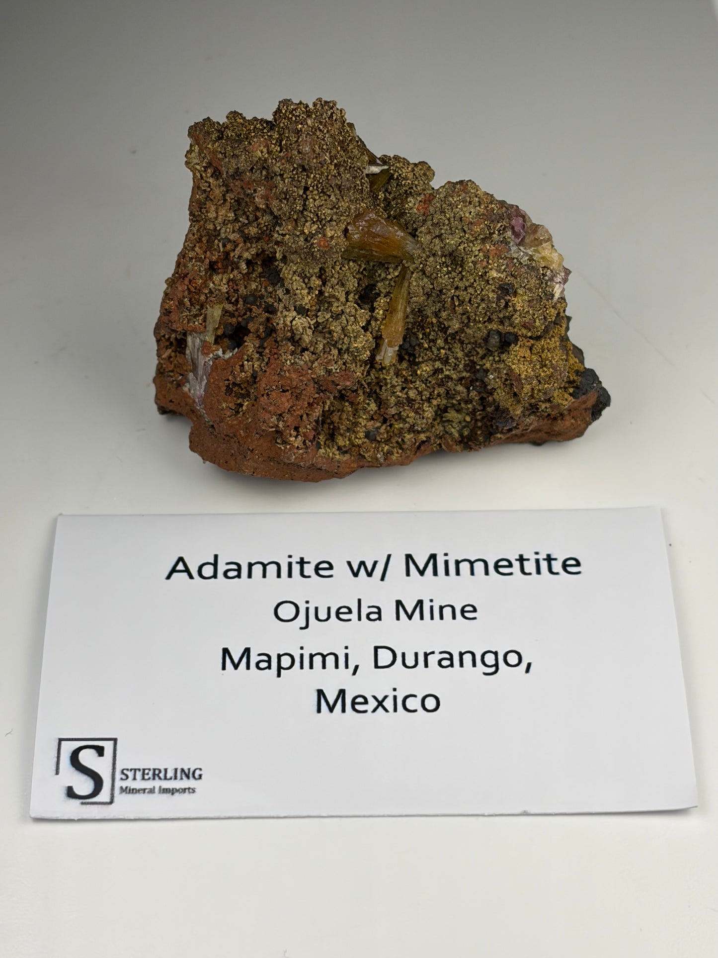 Adamite w/ Mimetite