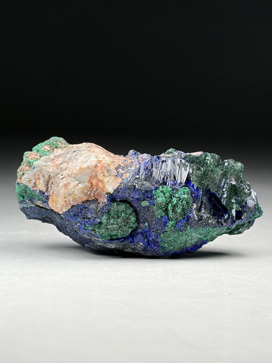Azurite w/ Malachite