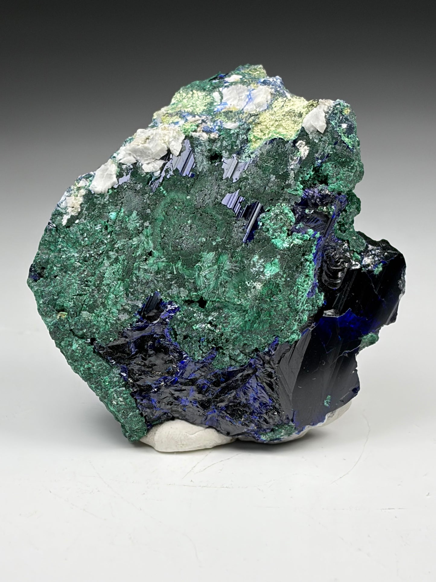 Azurite w/ Malachite