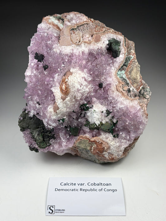 Calcite var. Cobaltoan