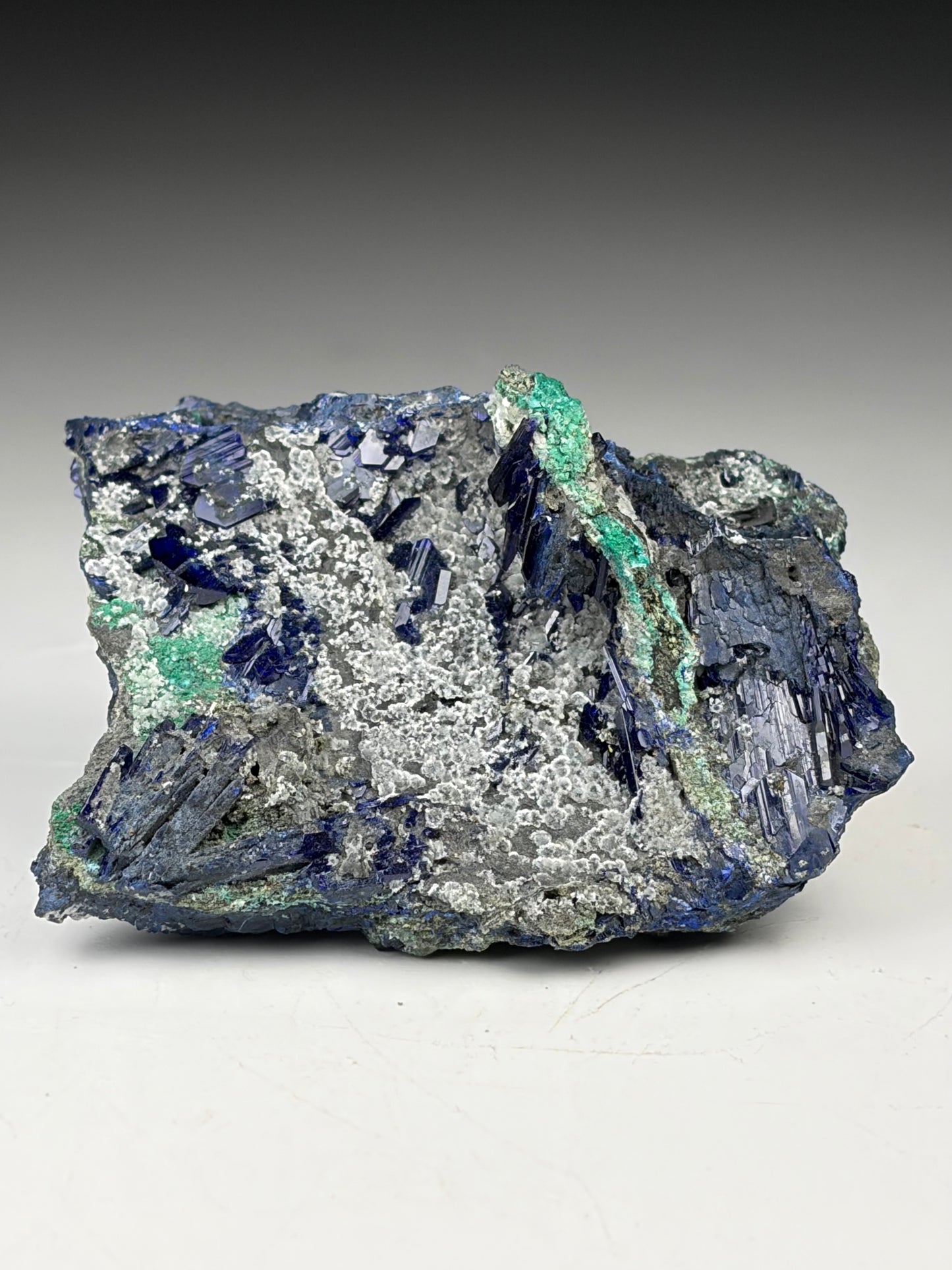 Azurite w/ Malachite