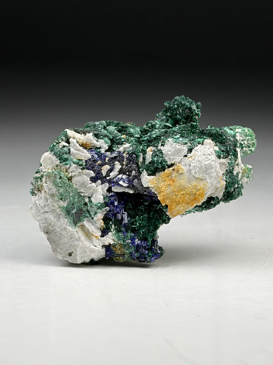 Azurite w/ Malachite