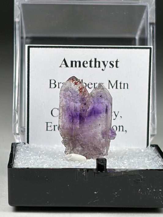 Amethyst in perky box