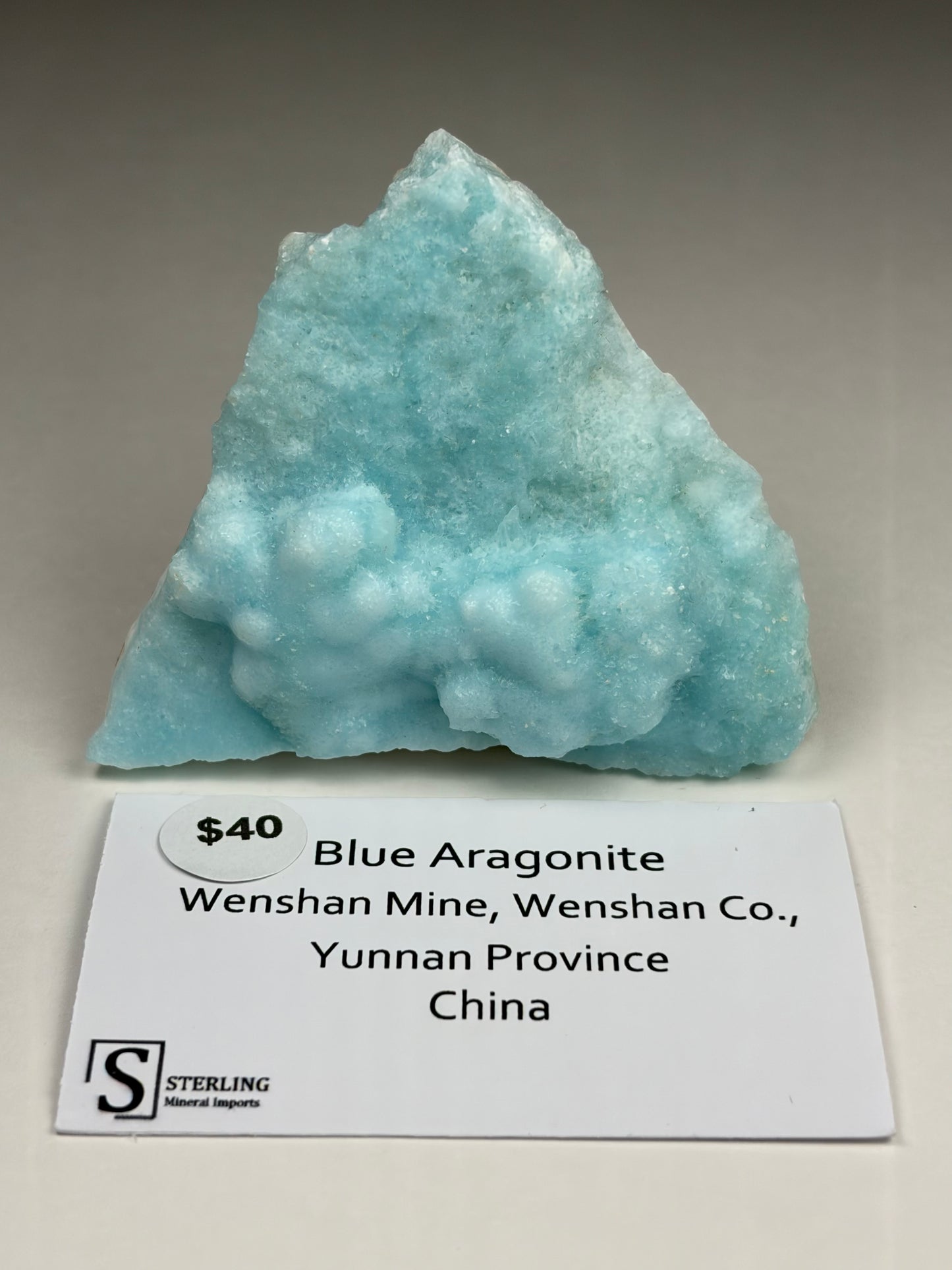 Blue Aragonite