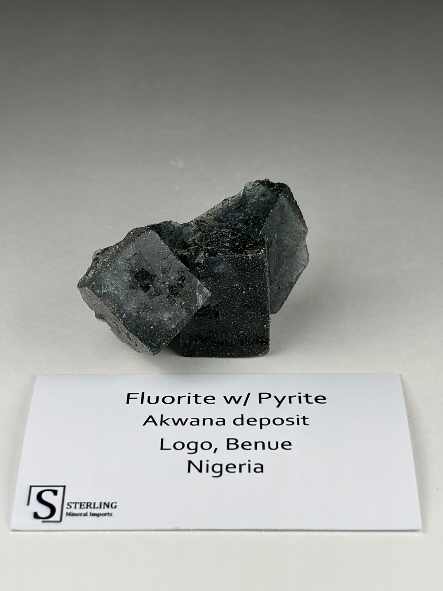 Fluorite w/ Pyrite