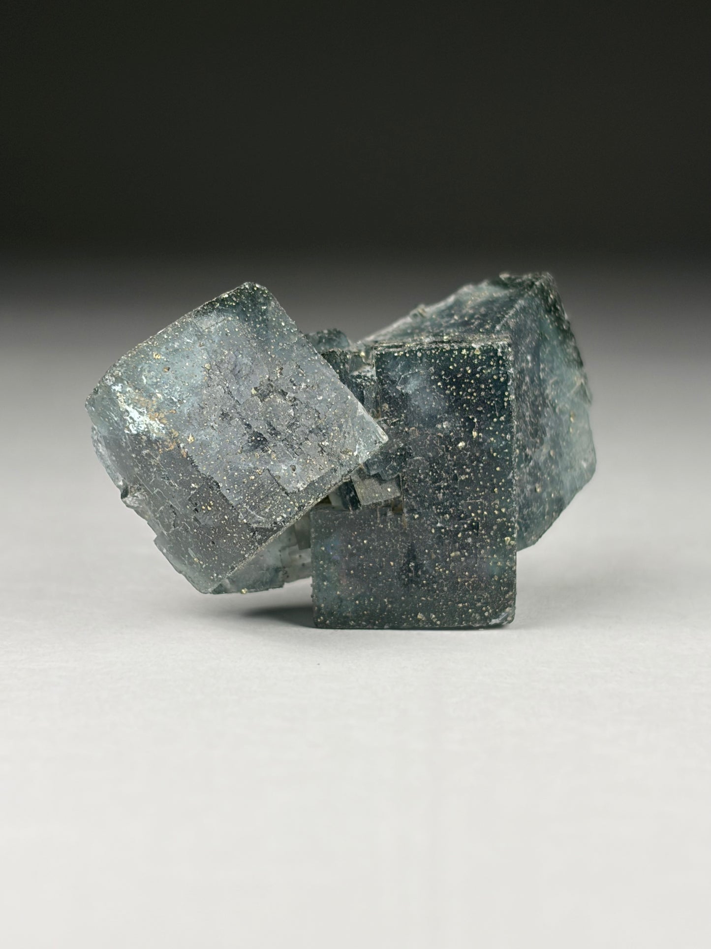 Fluorite w/ Pyrite