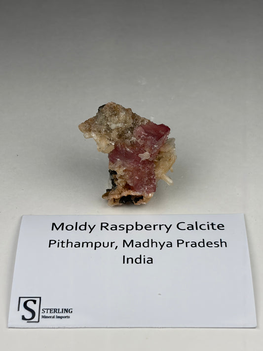 Moldy Raspberry Calcite