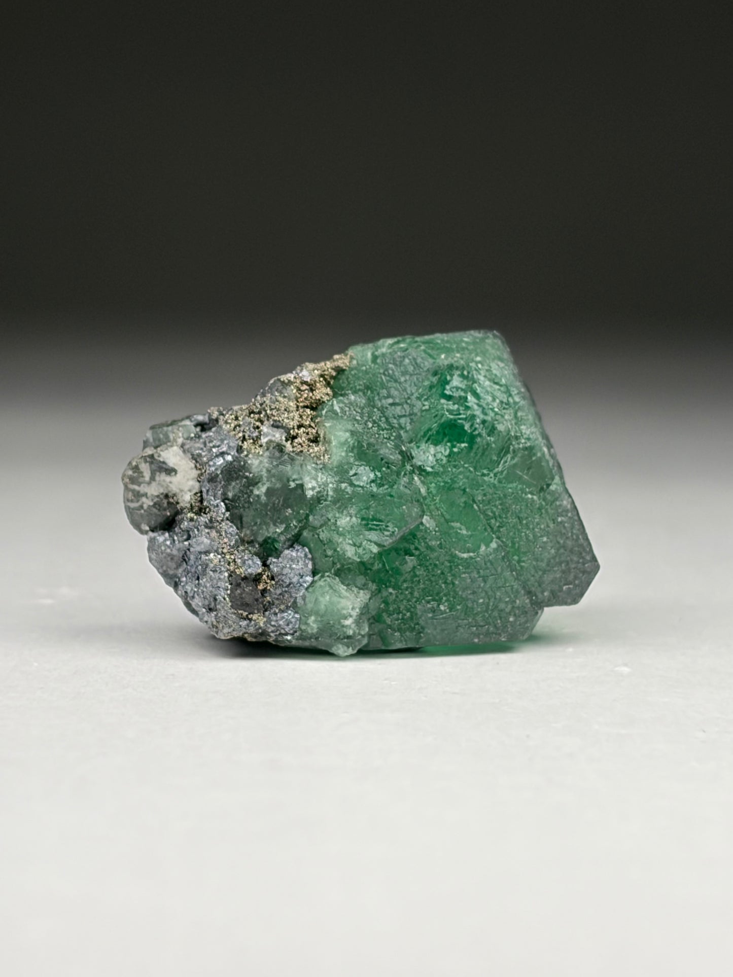 Fluorite w/ Pyrite