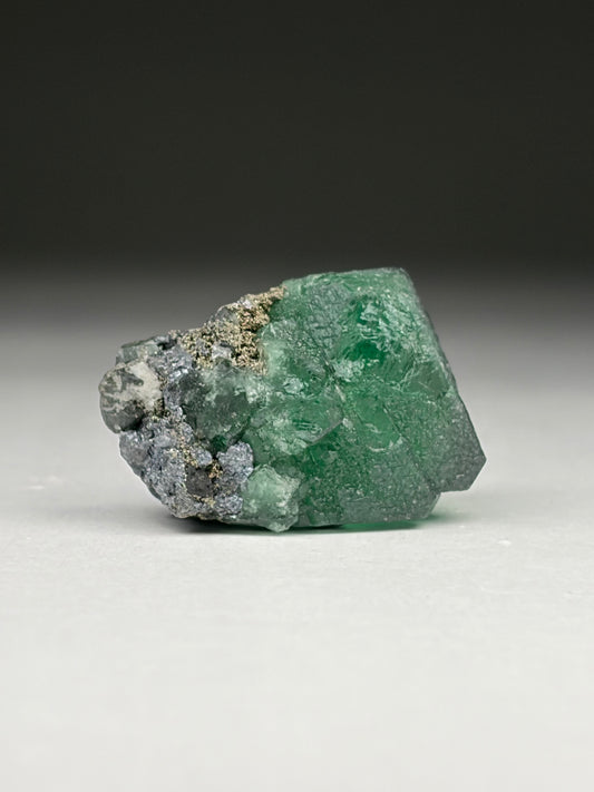 Fluorite w/ Pyrite