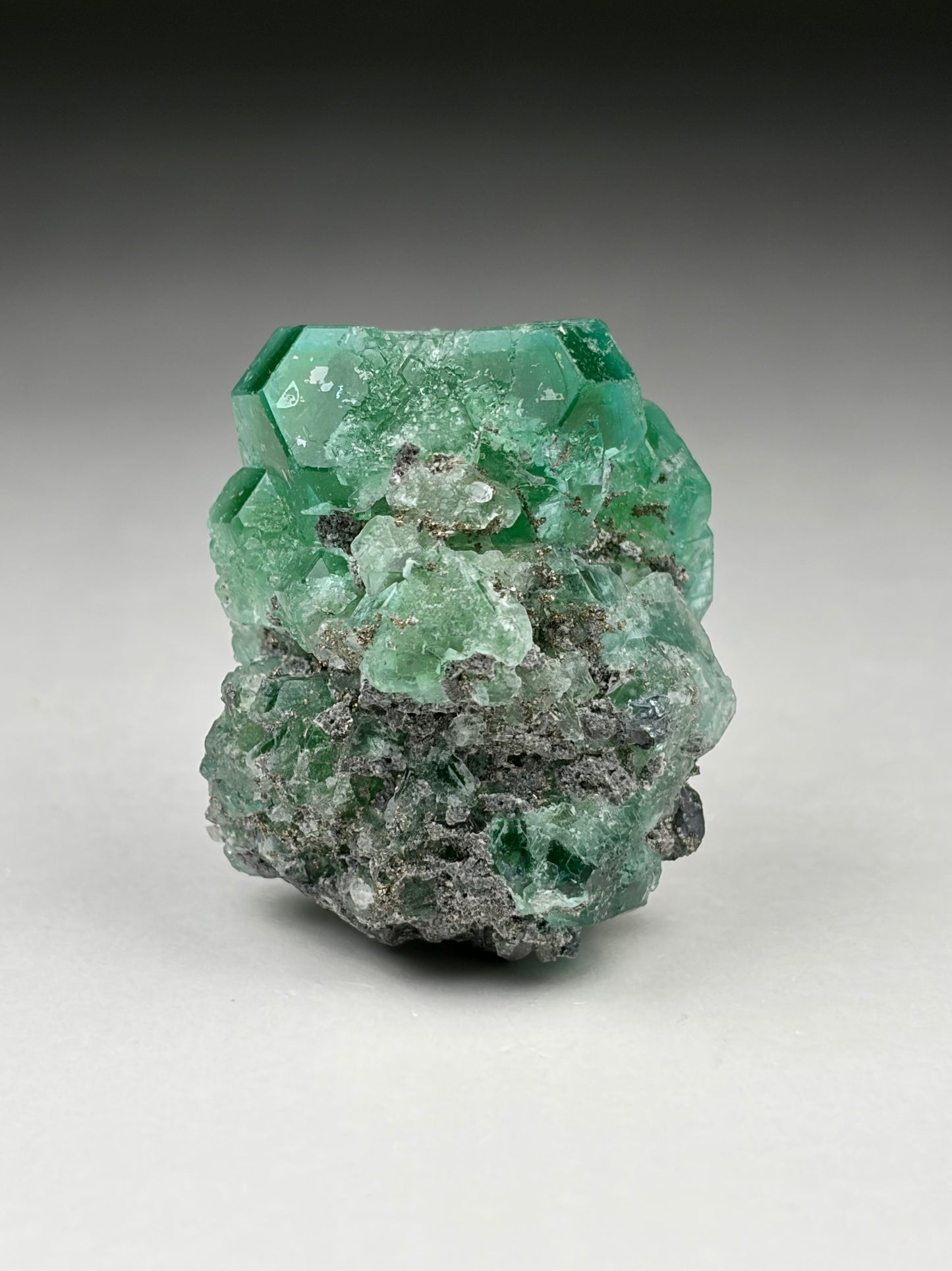 Fluorite w/ Pyrite