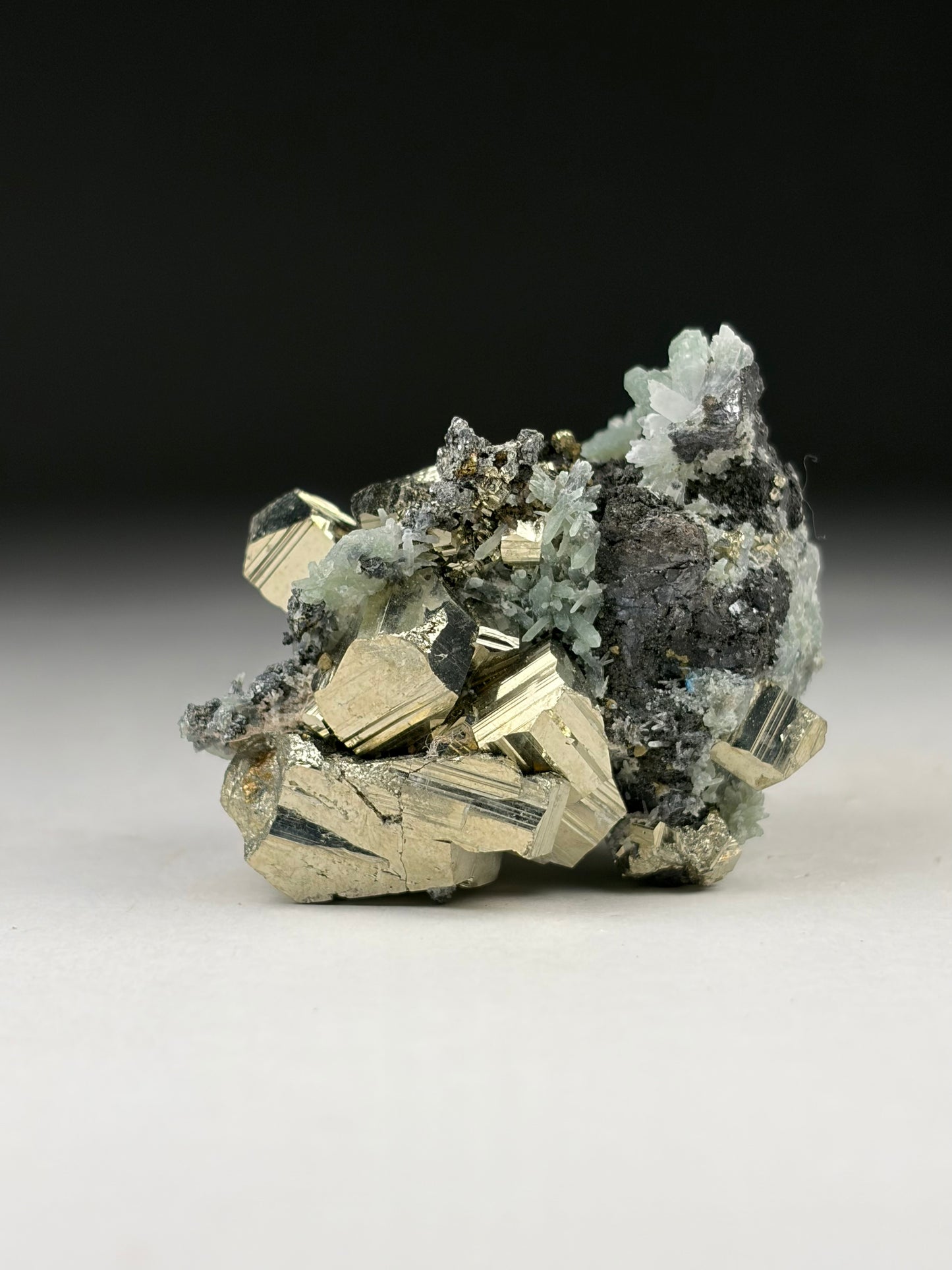 Pyrite w/ Sphalerite