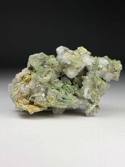 Duftite on Calcite
