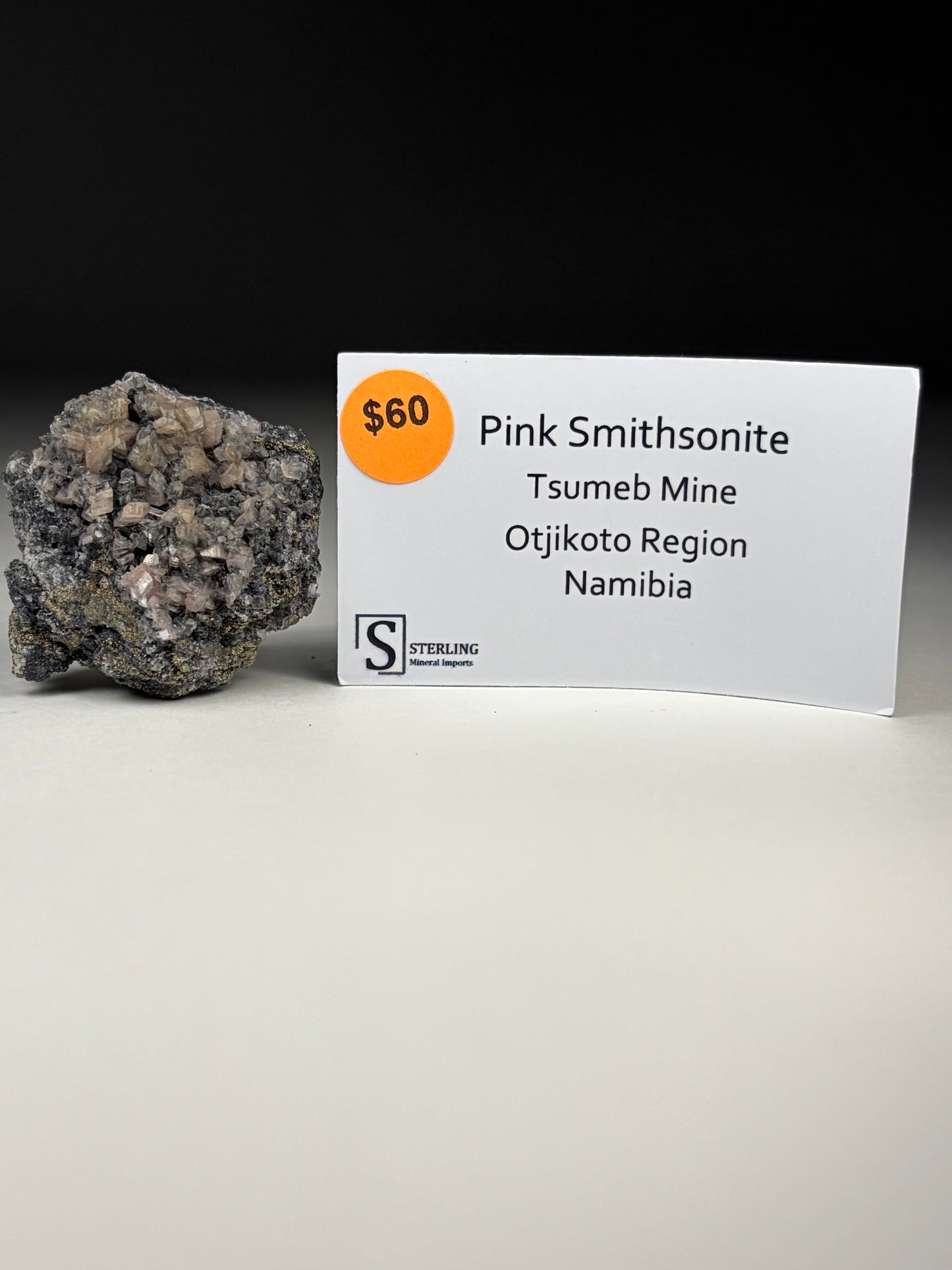 Pink Smithsonite