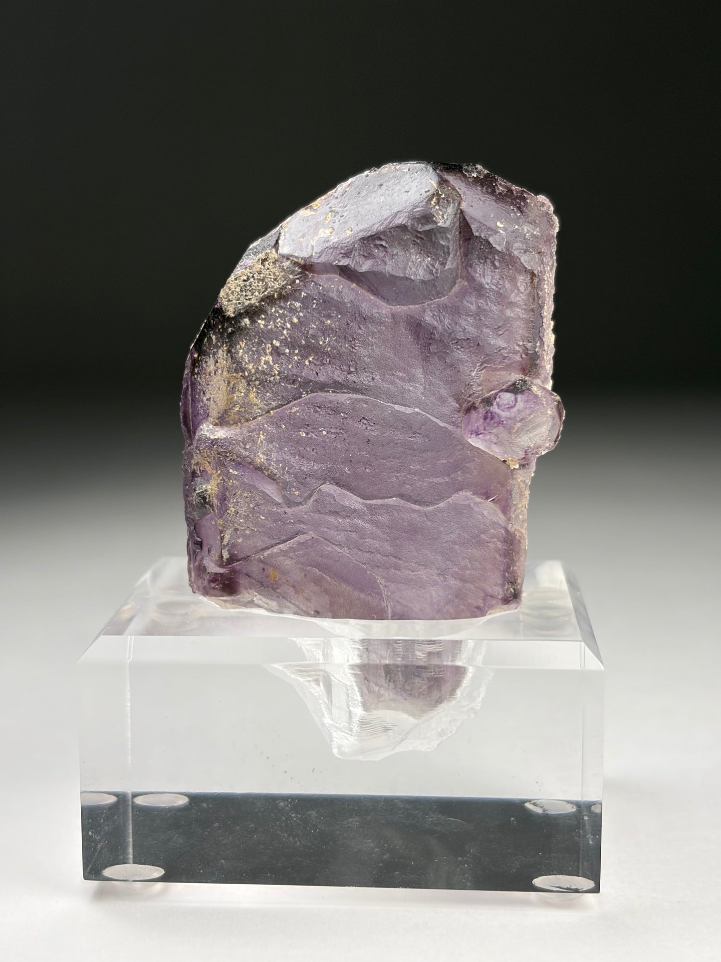 Fluorite (Spinel Twin) w/ Custom Stand