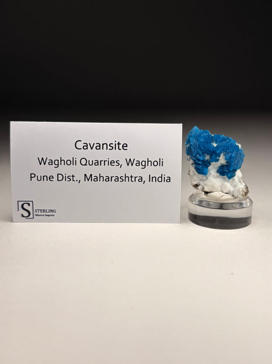 Cavansite w/stand