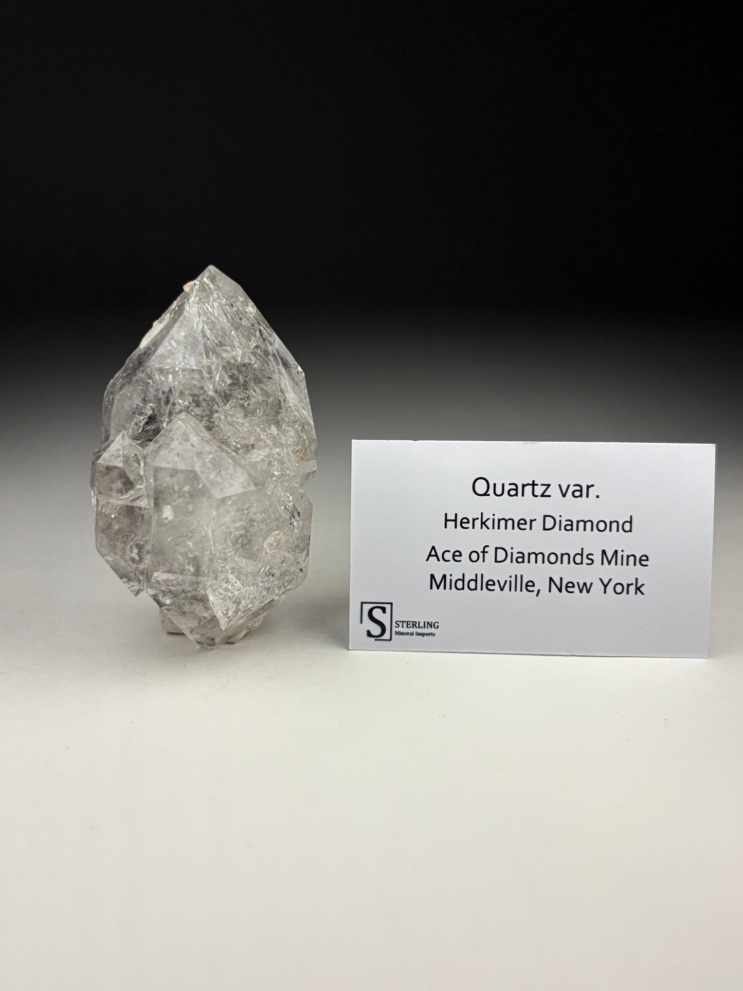 Quartz var. Herkimer Diamond