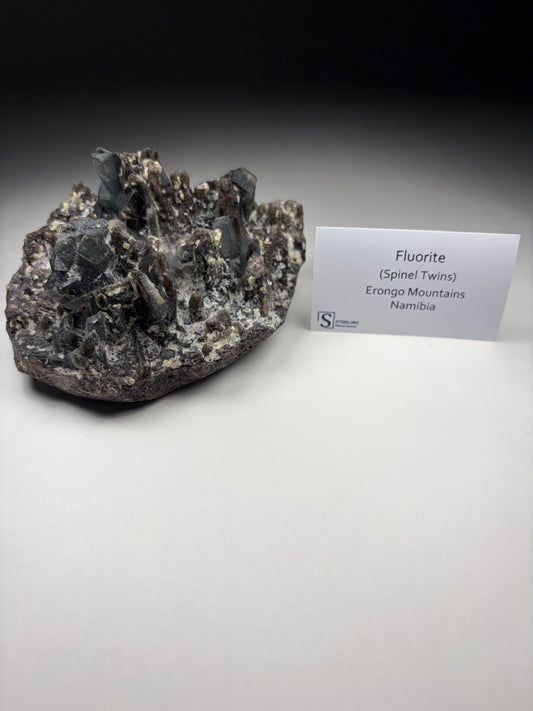 Fluorite (Spinel Twins)