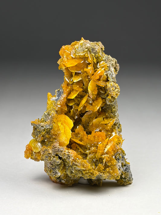 Wulfenite w/ Mimetite