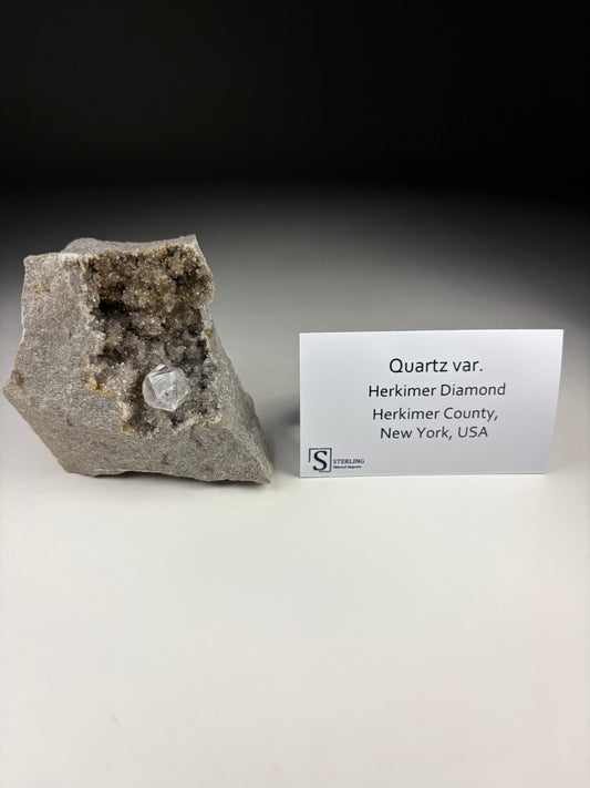 Quartz var. Herkimer Diamond