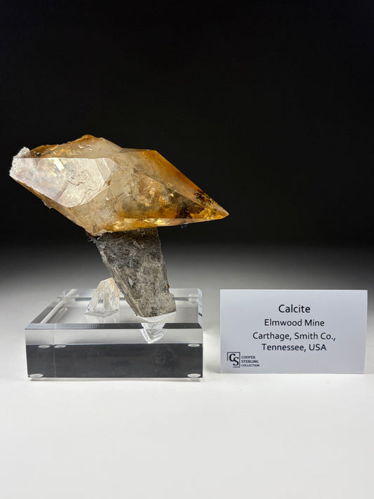 Calcite w/ Custom Stand