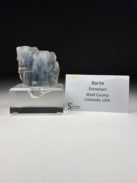 Barite w/ Custom Stand