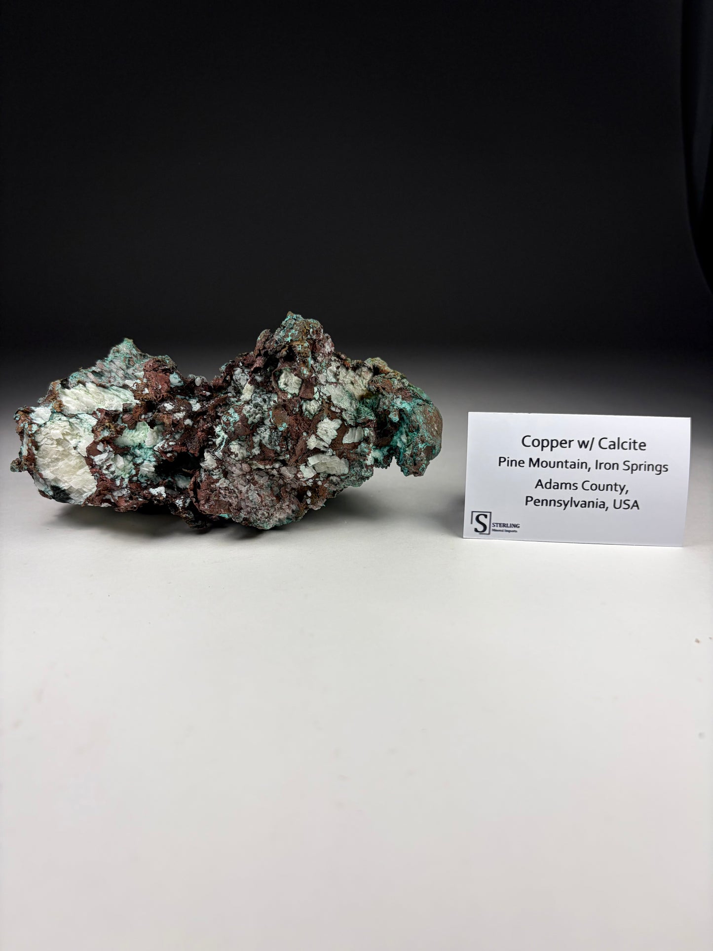 Copper w/ Calcite