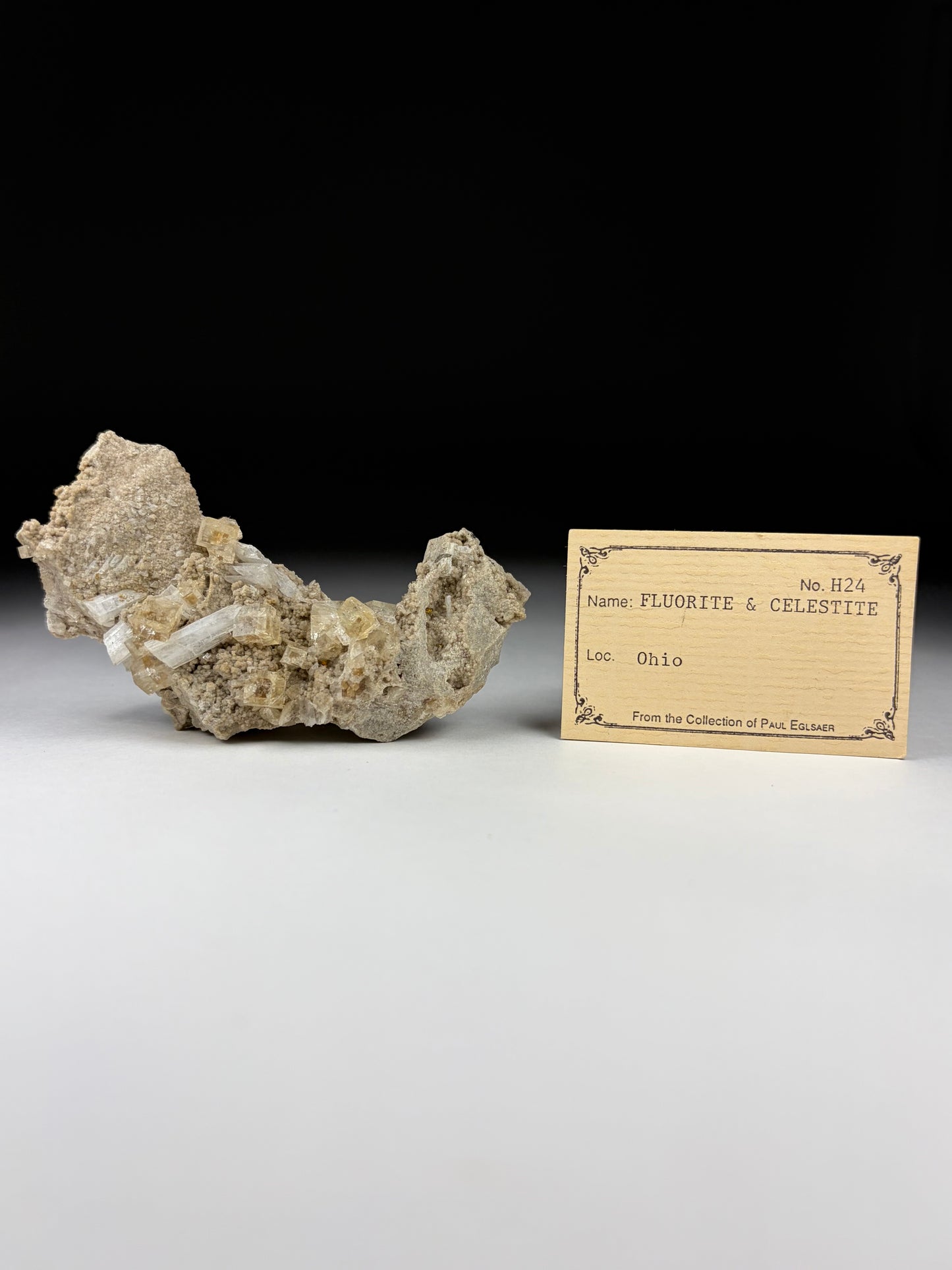 Fluorite w/ Celestite