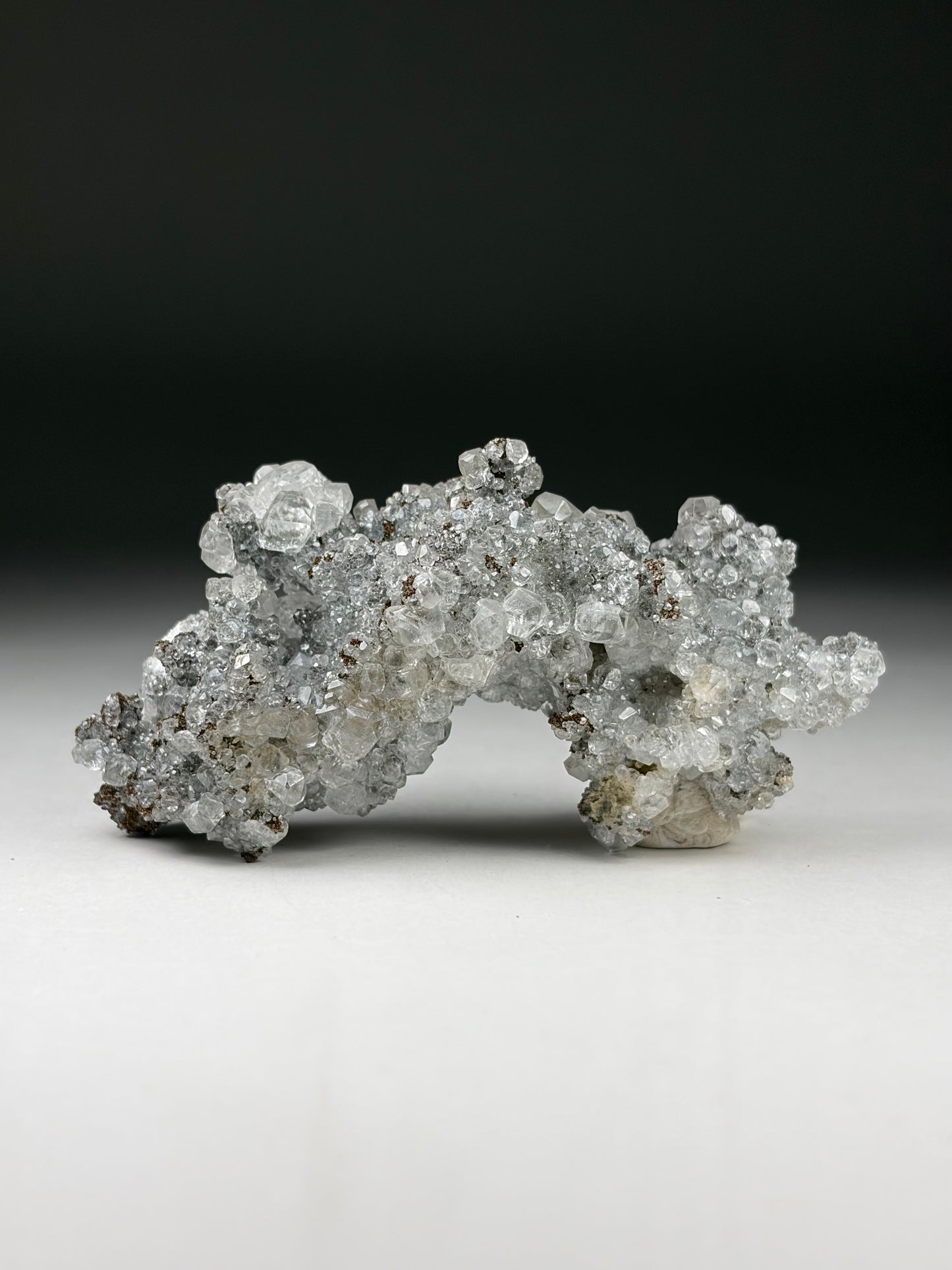 Calcite w/ Marcasite after Thalassinoides
