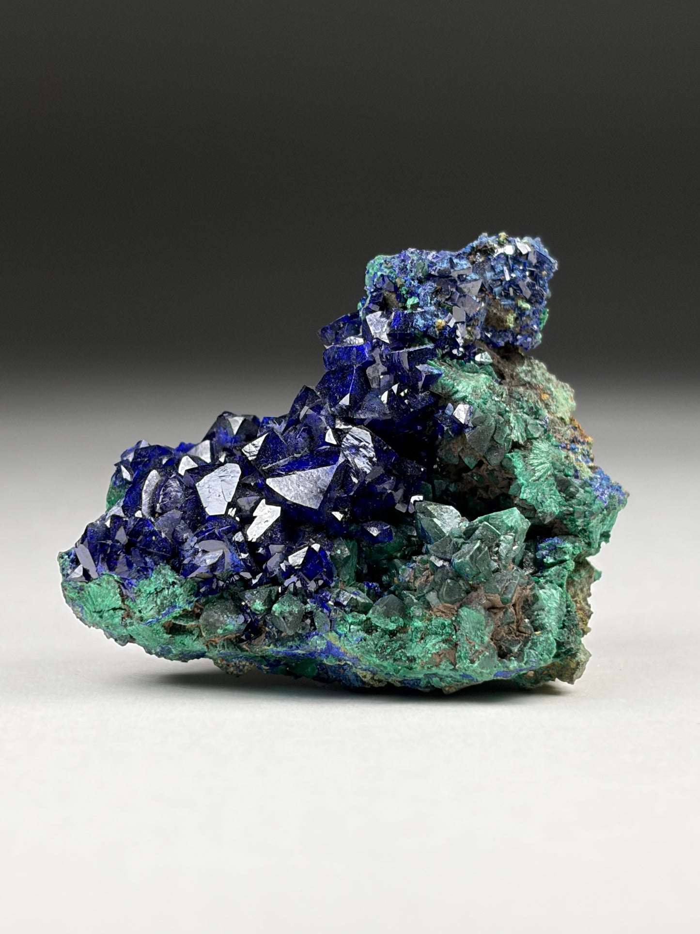 Azurite w/ Malachite