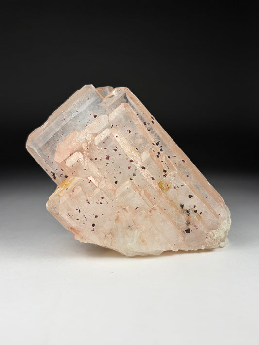Barite w/ Cinnabar