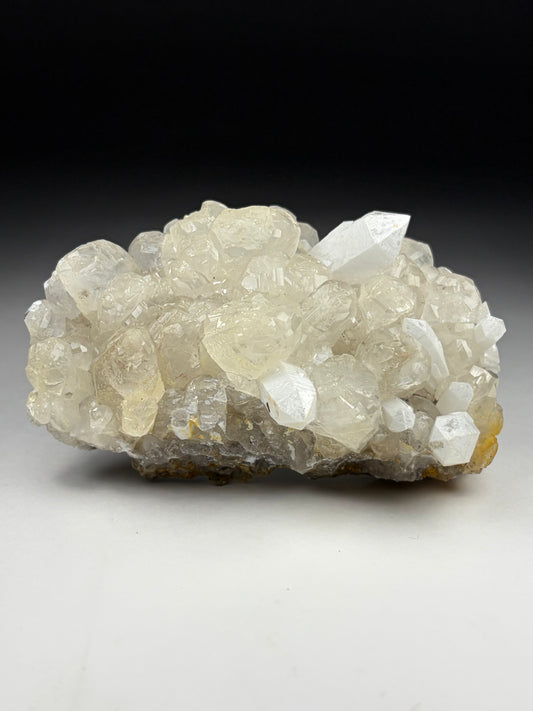 Calcite on Quartz