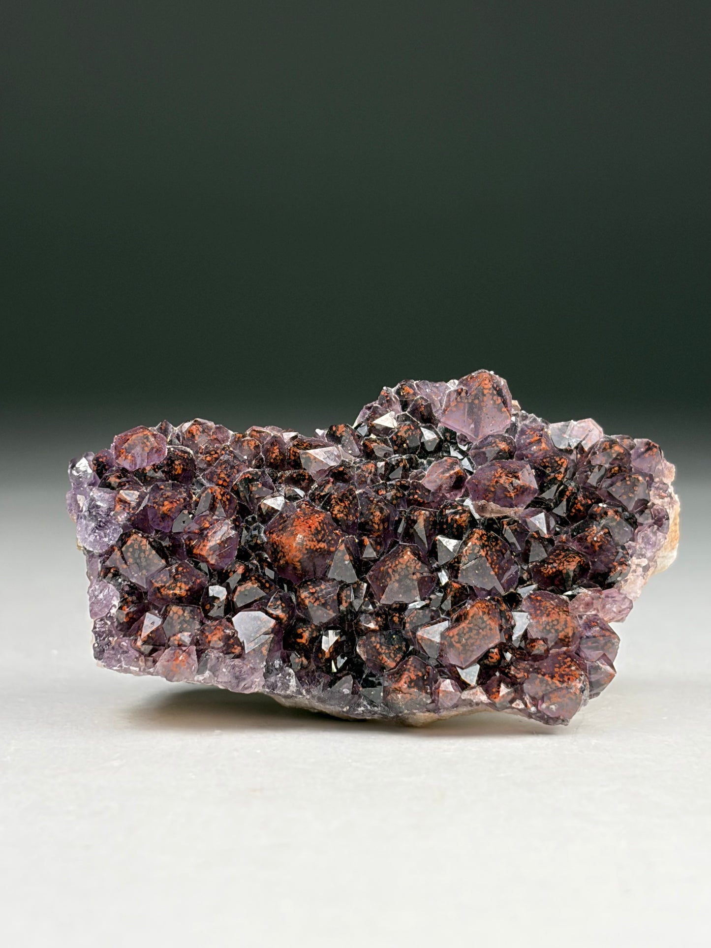 Amethyst w/ Hematite