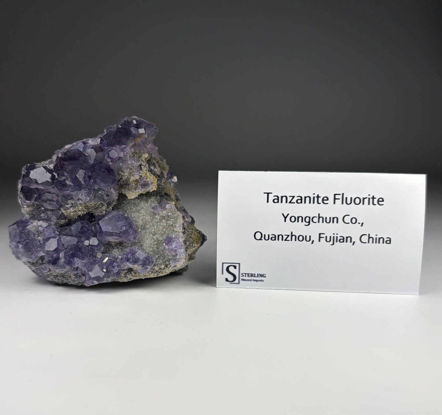 Tanzanite Fluorite