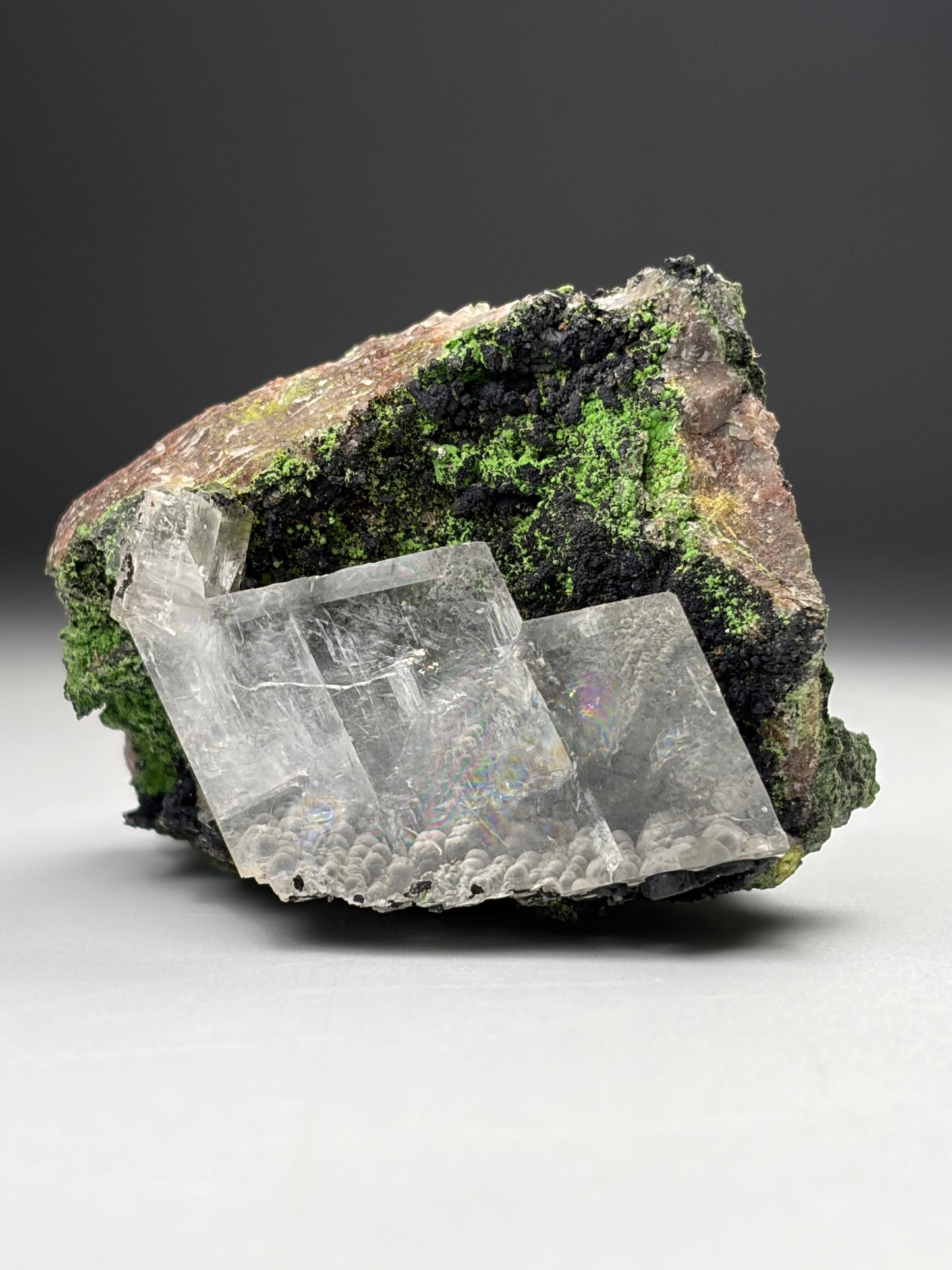Calcite w/ Motttramite