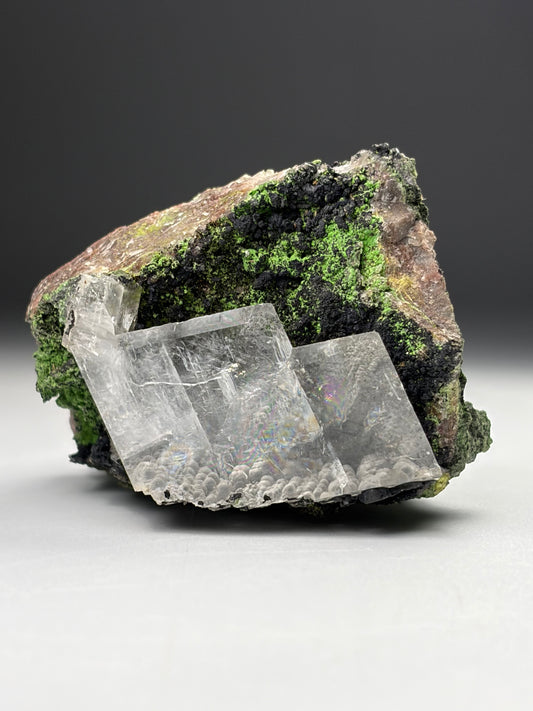 Calcite w/ Motttramite