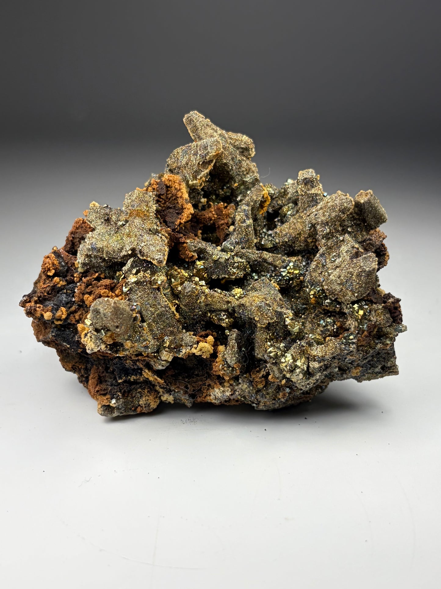 Pyrite after Pyrrhotite