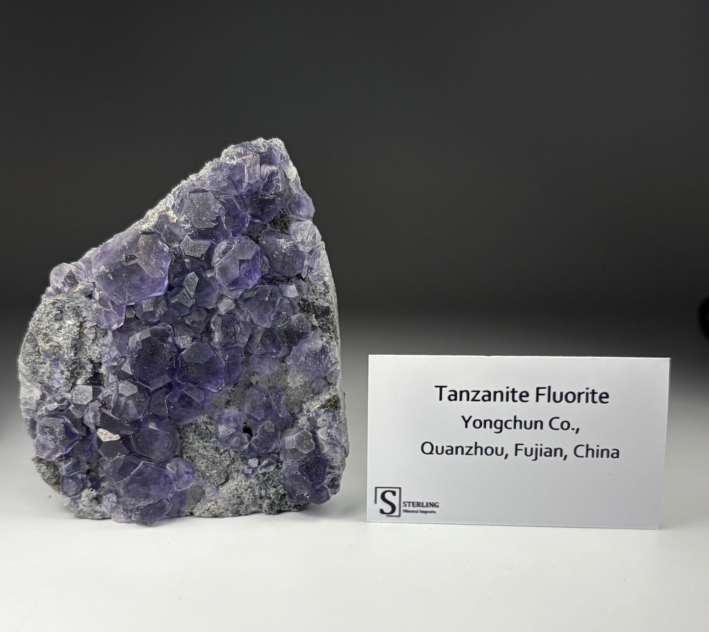 Tanzanite Fluorite