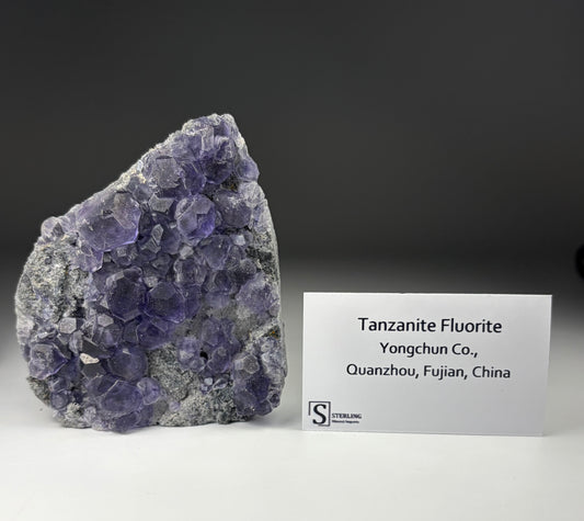 Tanzanite Fluorite