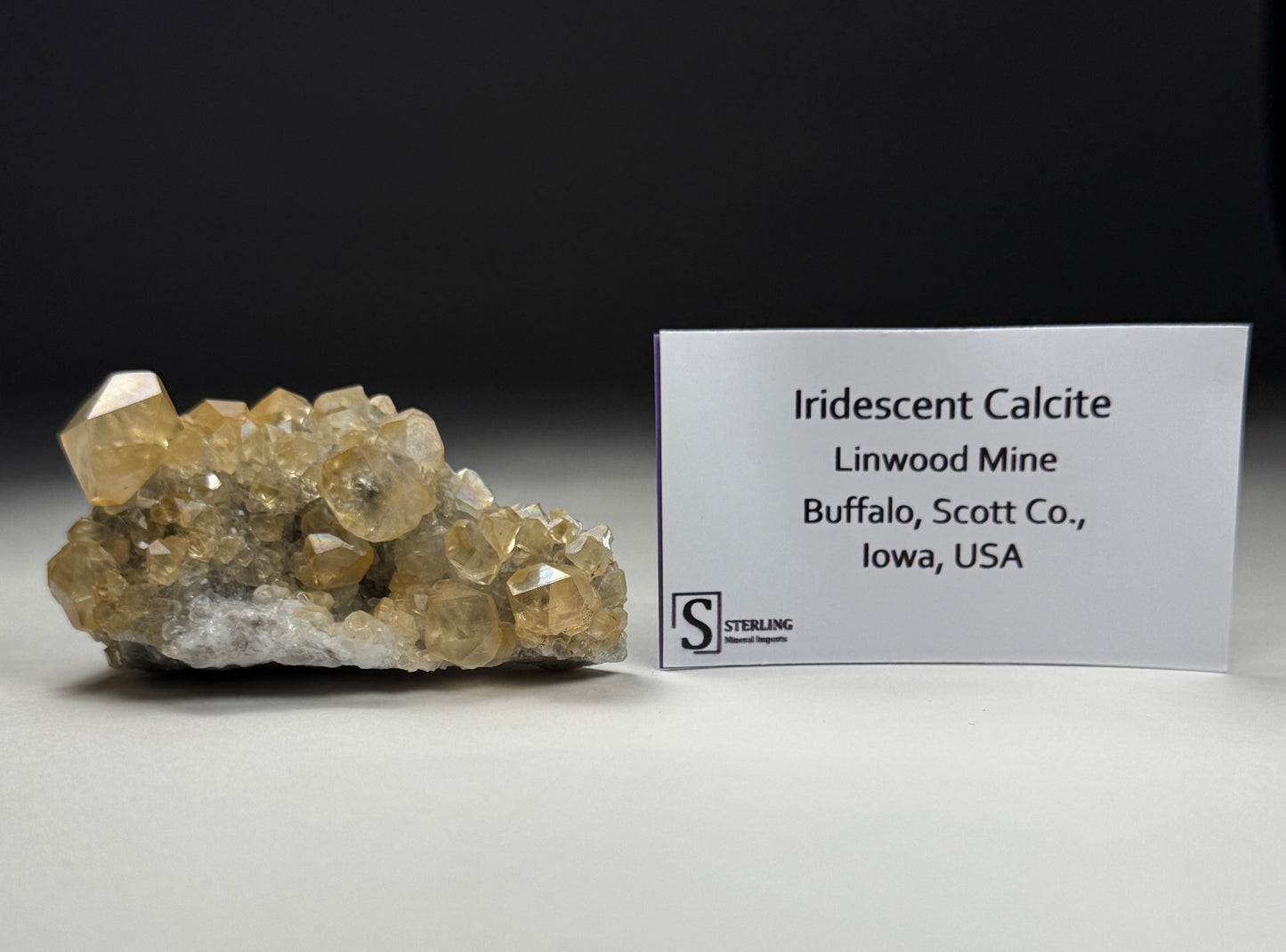 Iridescent Calcite