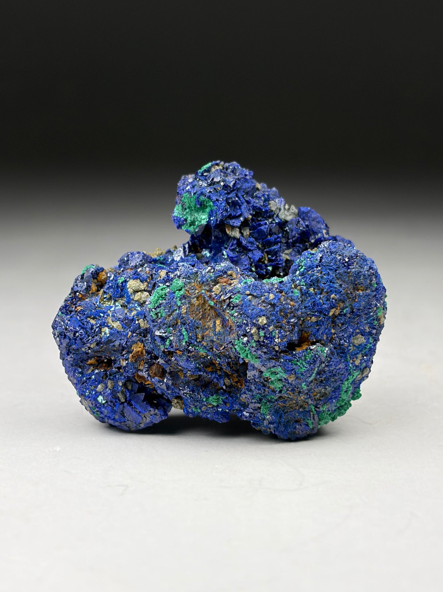 Azurite w/ Malachite