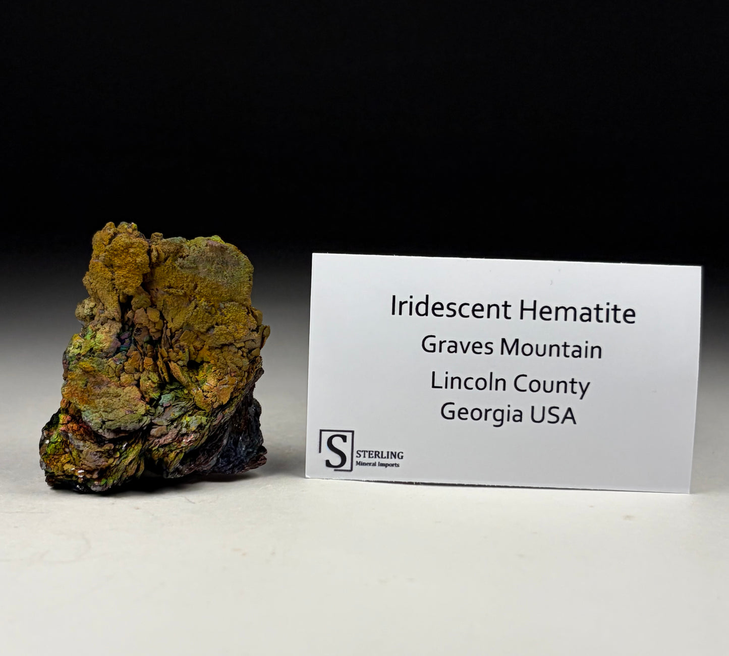 Iridescent Hematite