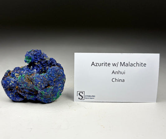 Azurite w/ Malachite