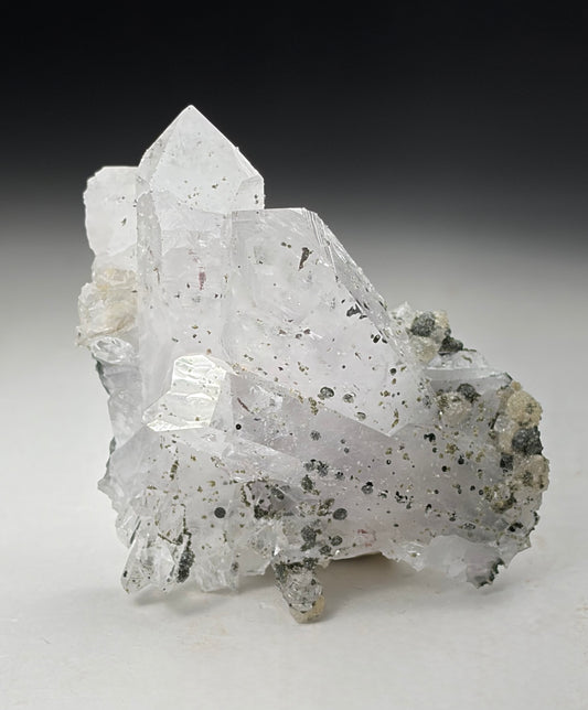 Quartz with Analcime