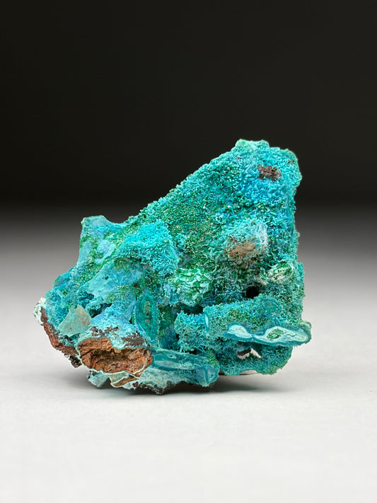 Chrysocolla ps. Malachite ps. Azurite