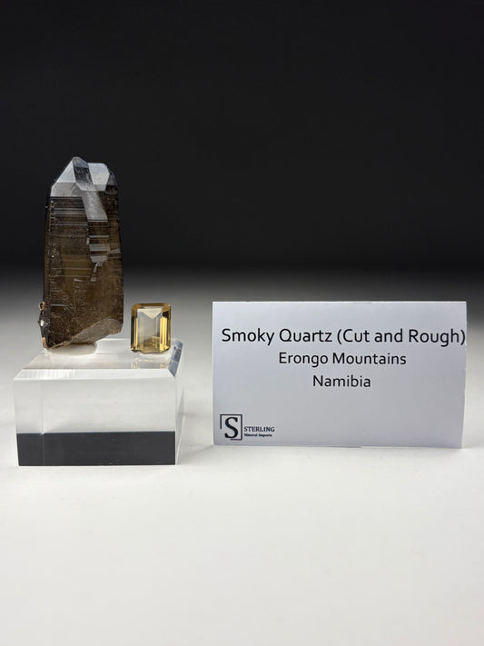 Smoky Quartz (Cut & Rough)
