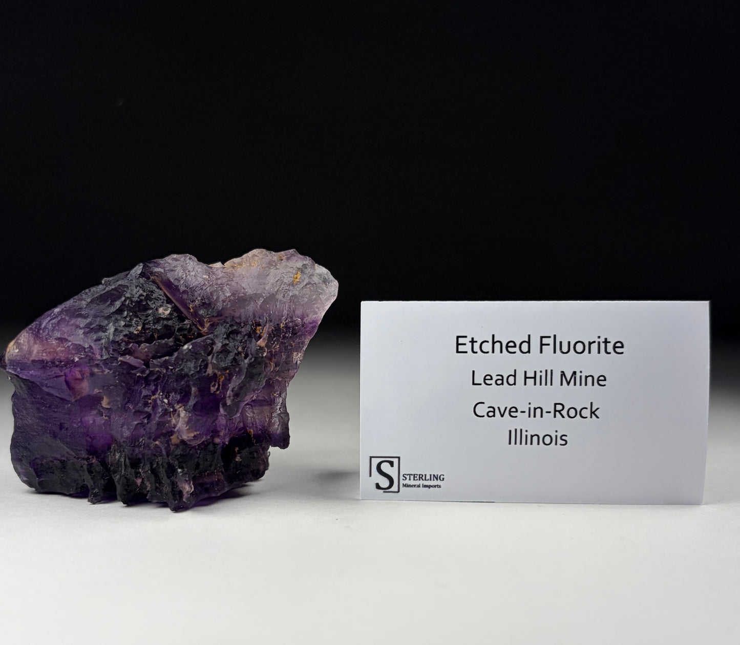 Etched Fluorite