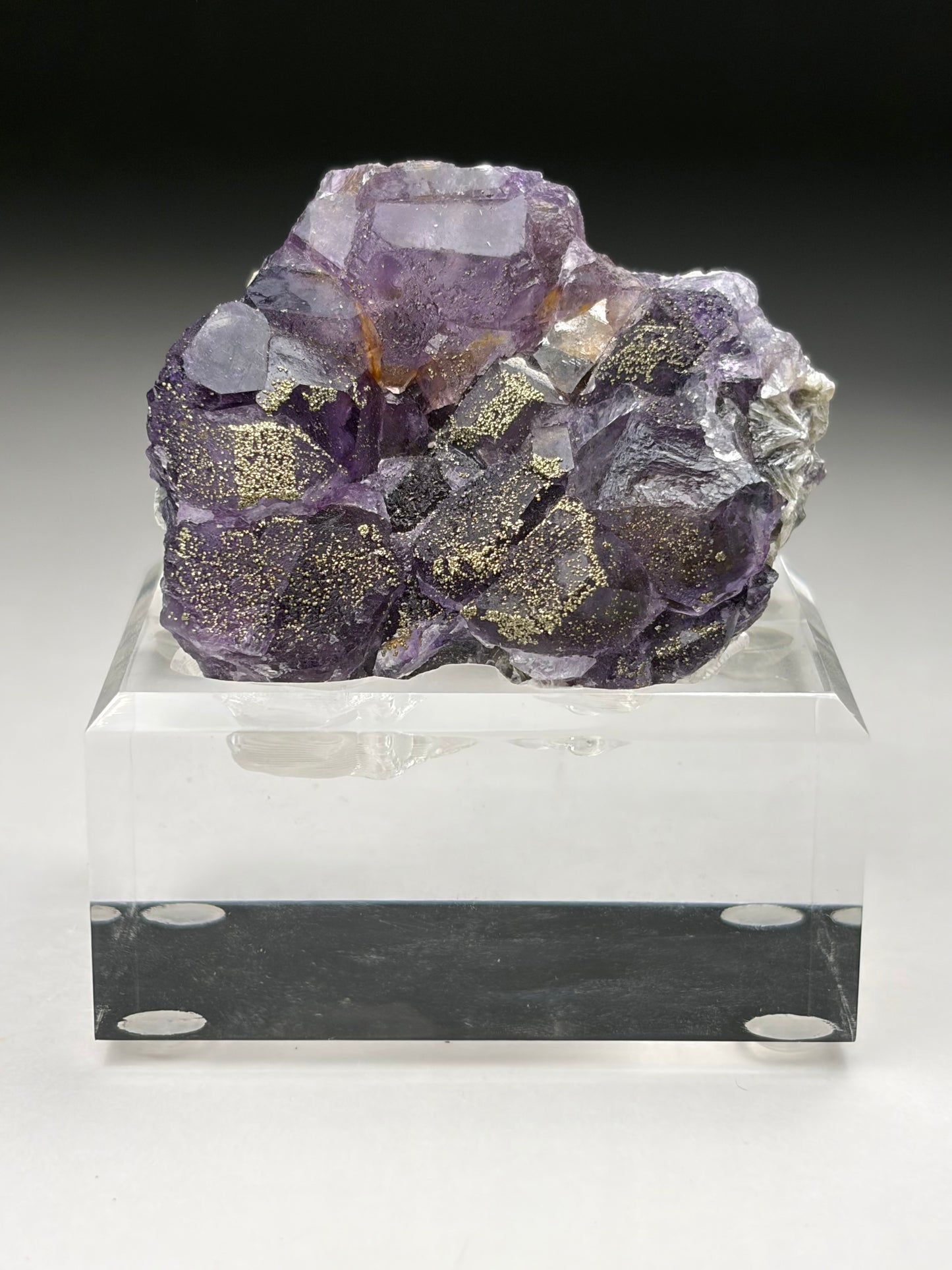 Fluorite with Pyrite