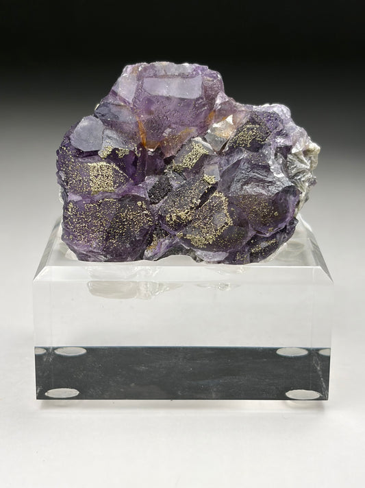 Fluorite with Pyrite